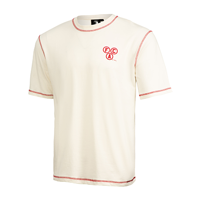 FCA-Shirt Creme Vorderseite.