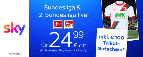 Werbegrafik für Sky-Abo