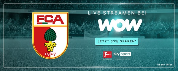 Jetzt bis zu 33% im WOW Abo mit dem FCA sparen