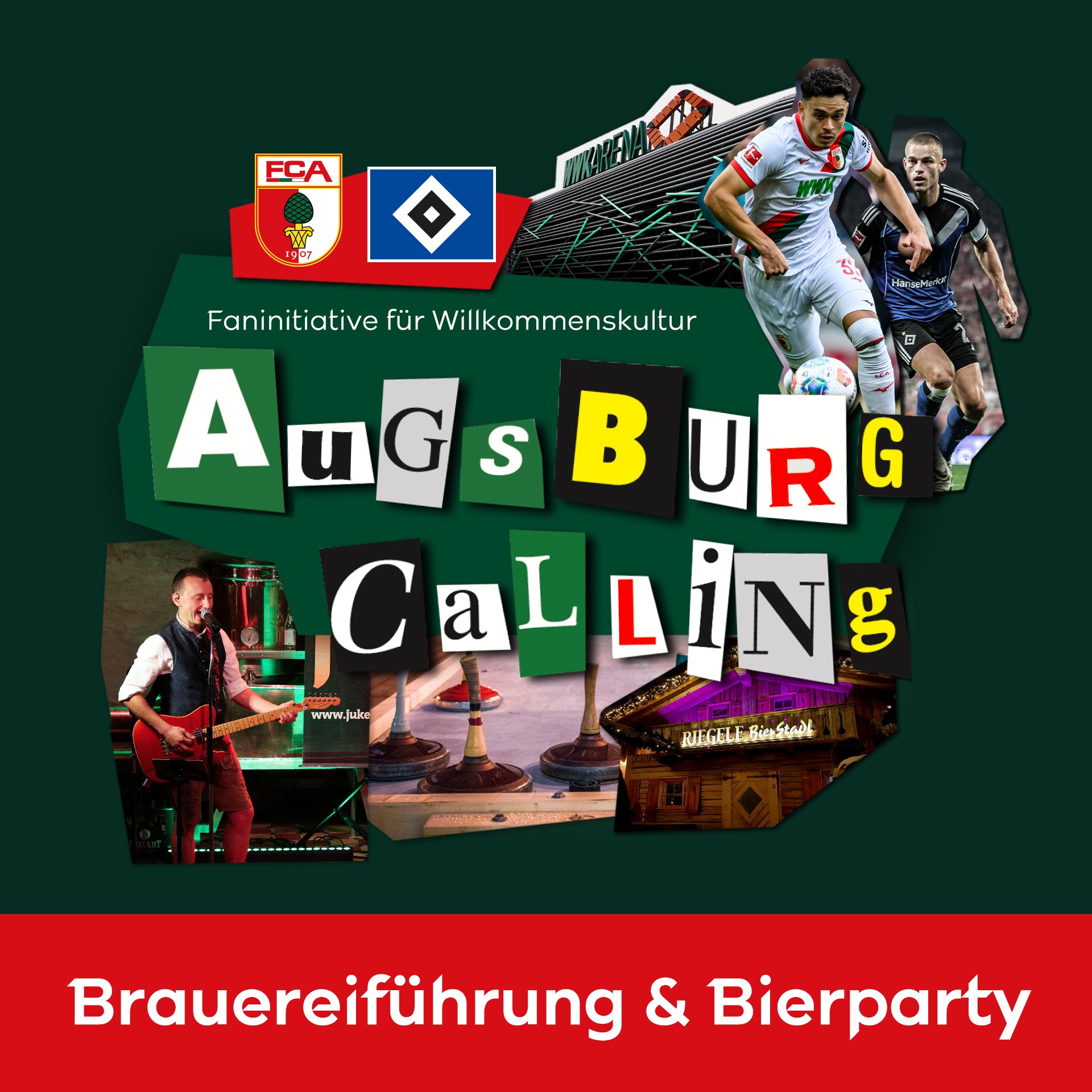 Augsburg Calling - Brauereiführung & Bierparty