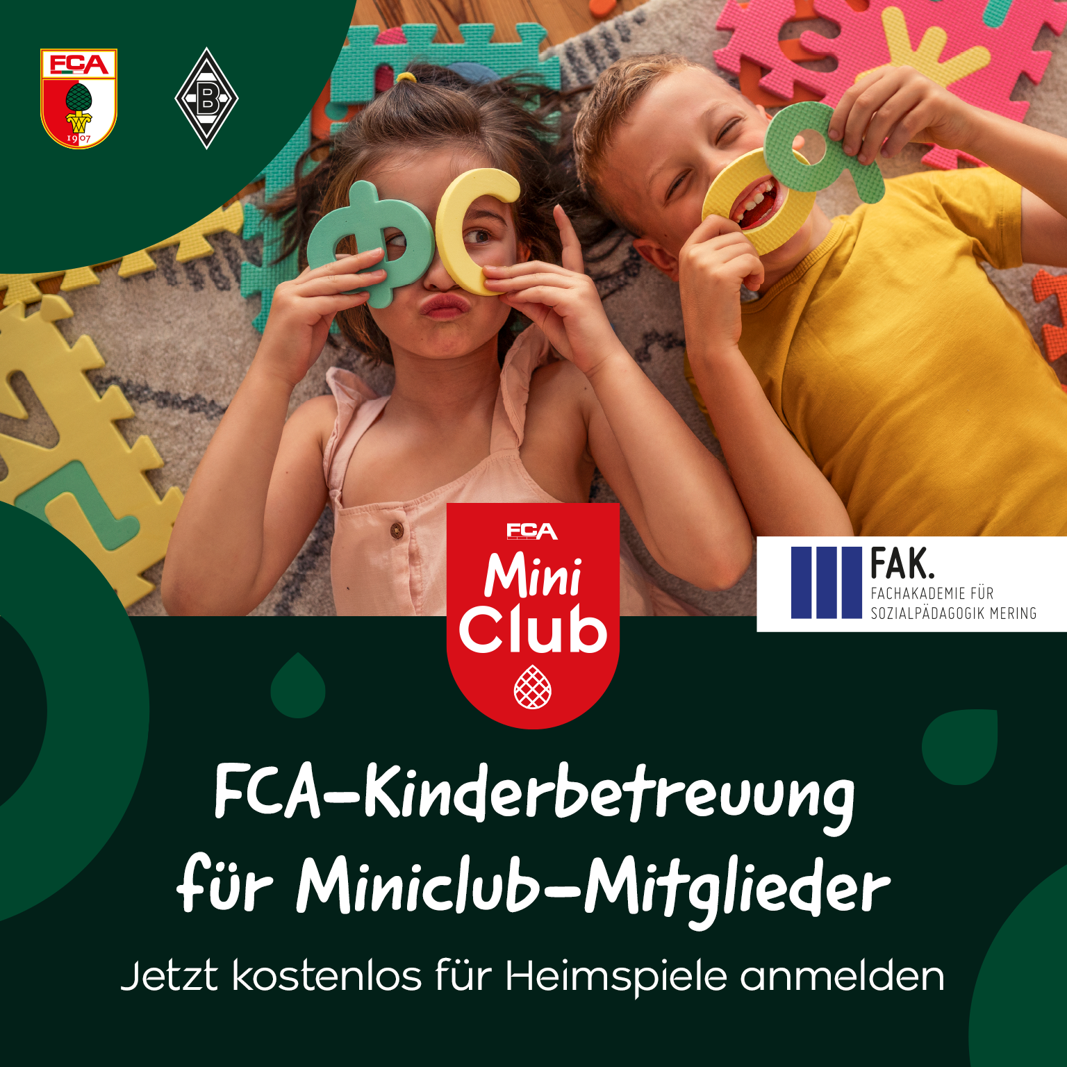 Kinderbetreuung Heimspiel Gladbach