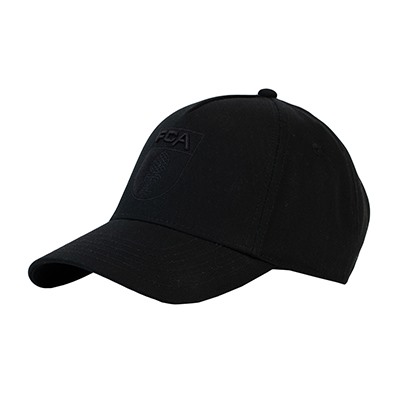 FCA Cap in schwarz mit schwarzem FCA Wappen auf der Vorderseite 