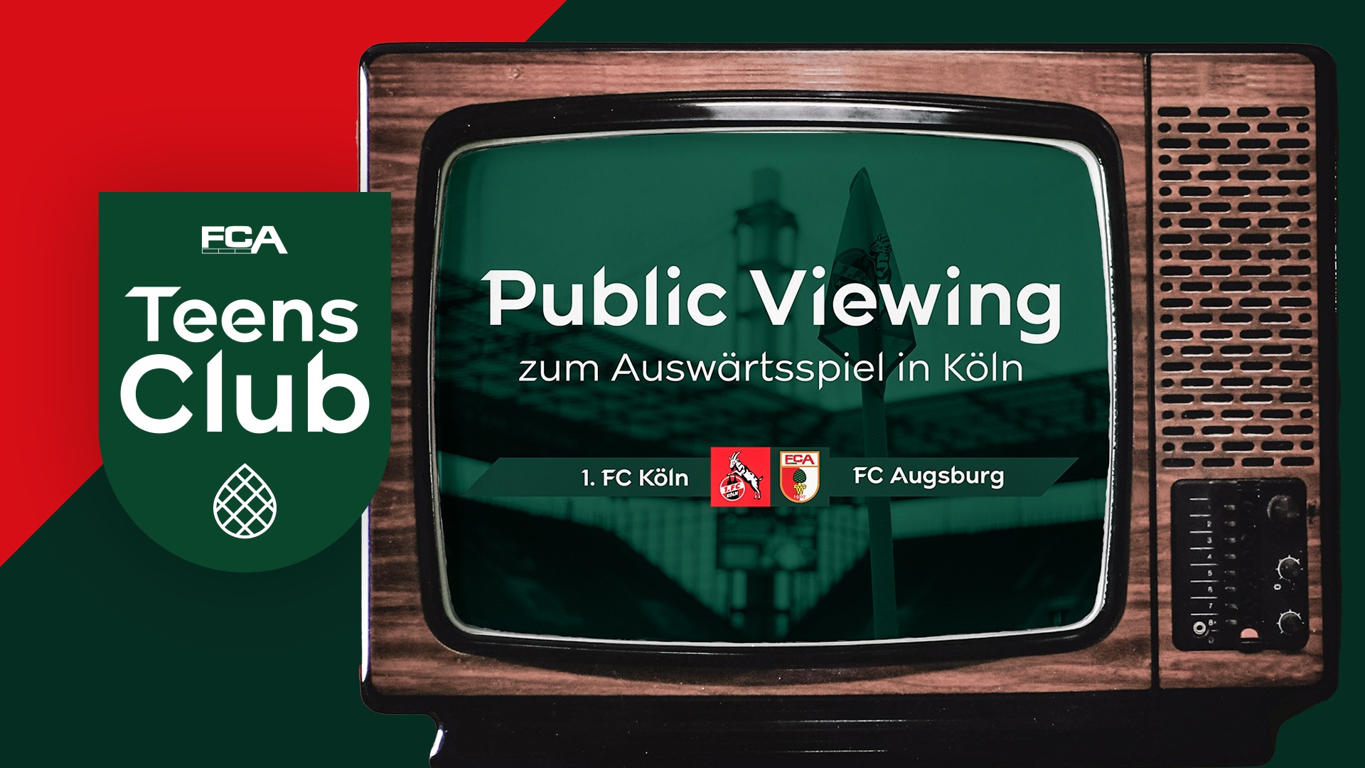 Public Viewing zum Auswärtsspiel in Köln