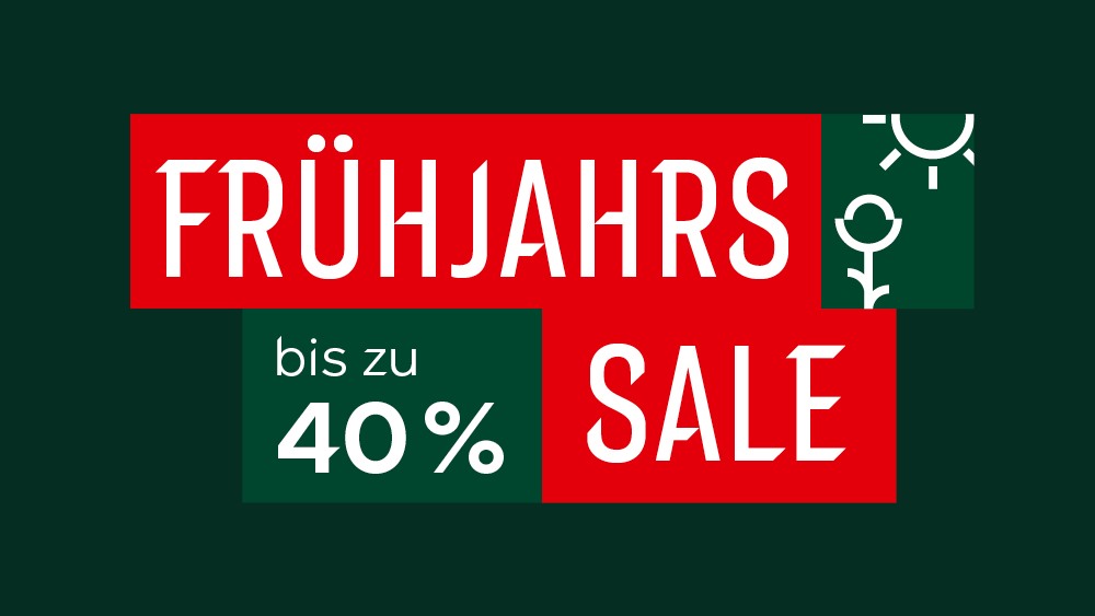 Frühjahrs Sale
