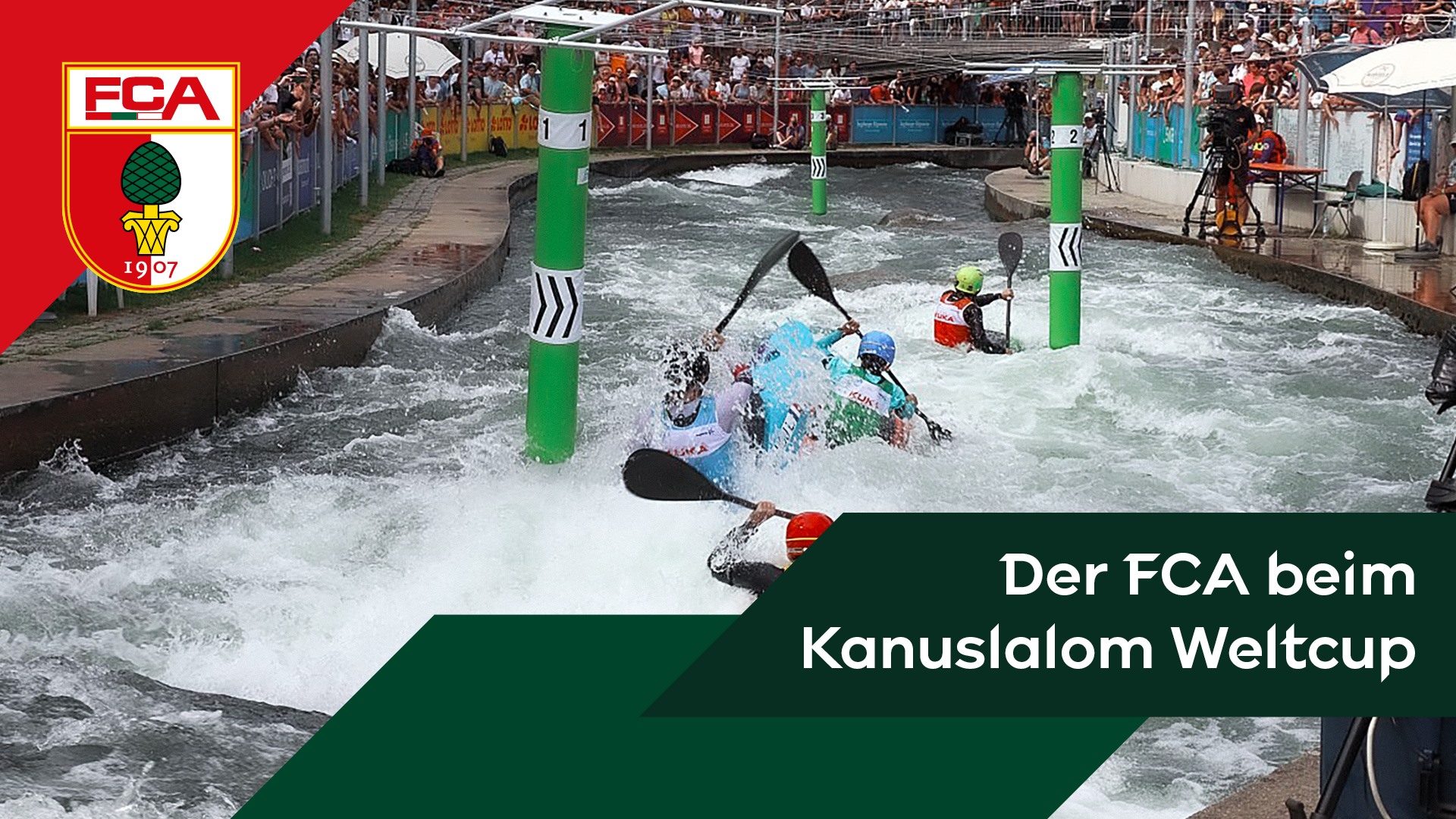 Hinter den Kulissen beim Kanuslalom Weltcup